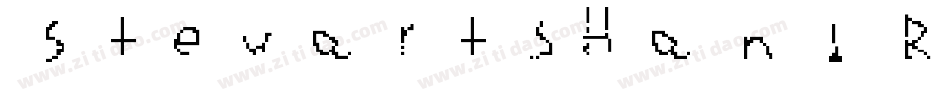 StewartsHand Regular字体转换